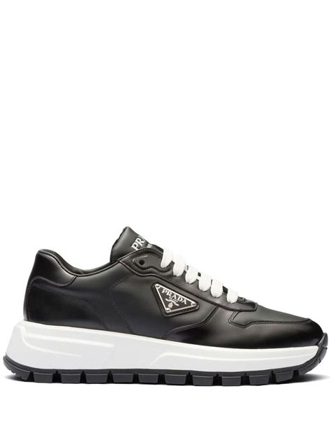 prada lace up sneakers.